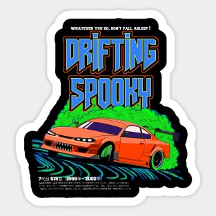 Drifting Spooky s15 Sticker